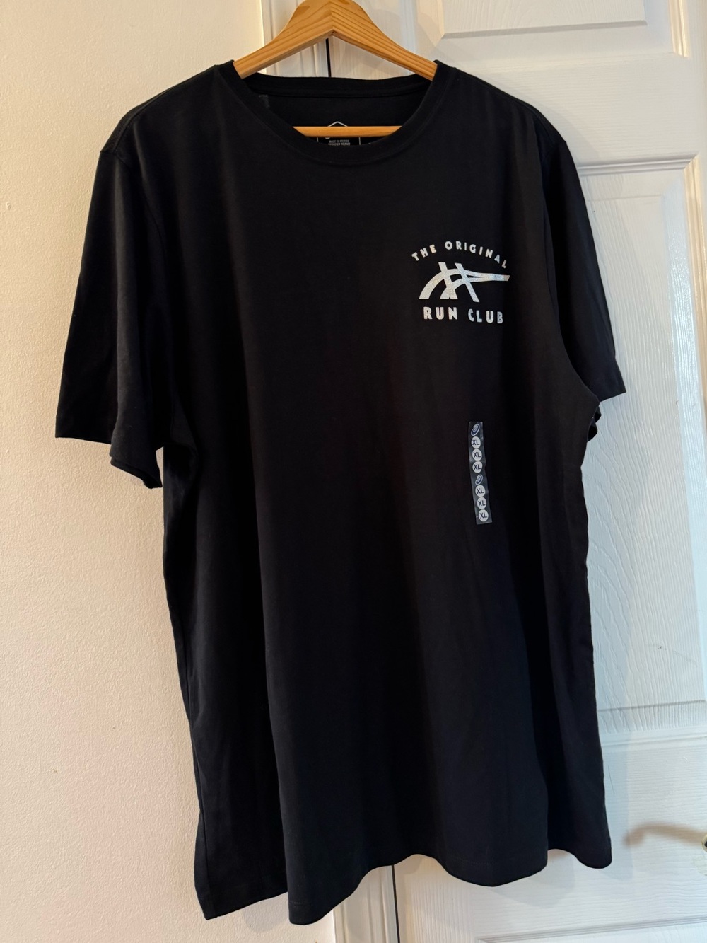 Asics ORC Luminous Small Logo Tee Size XL Black 2031E291 NWT